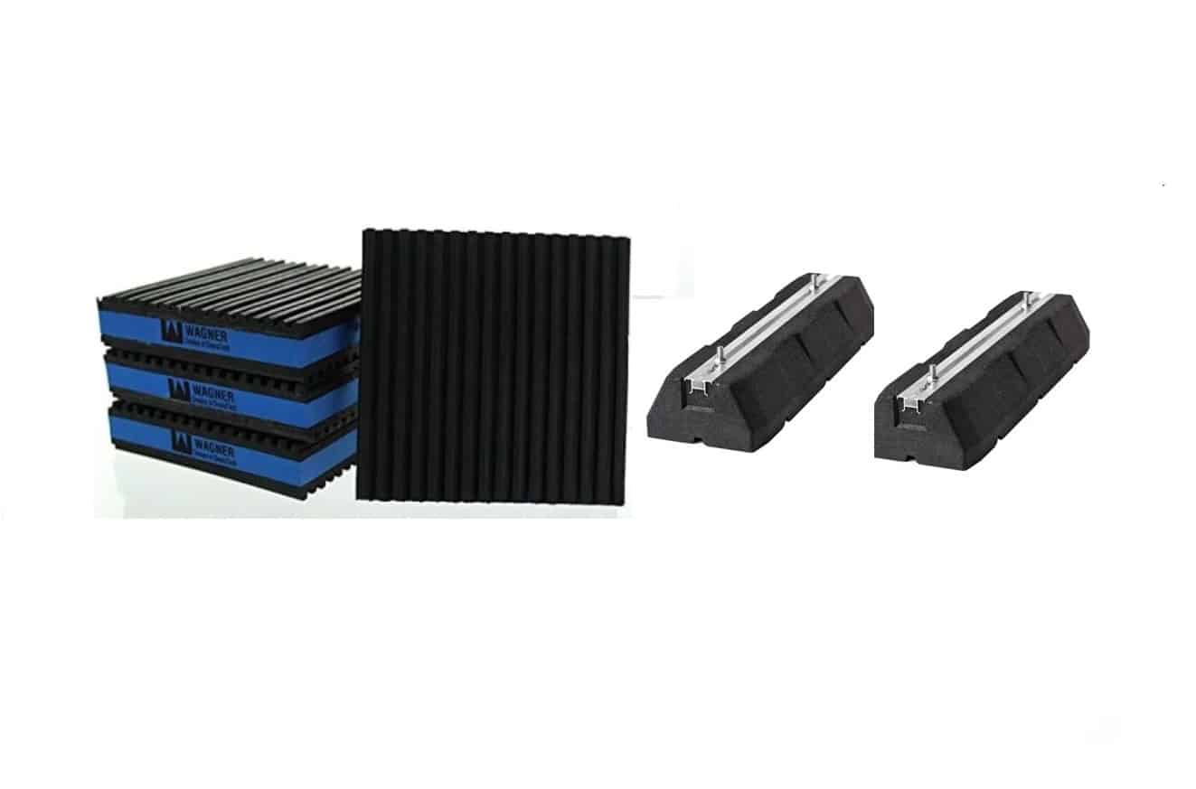 Balken set 60 cm zware kunsstof + 4 matjes