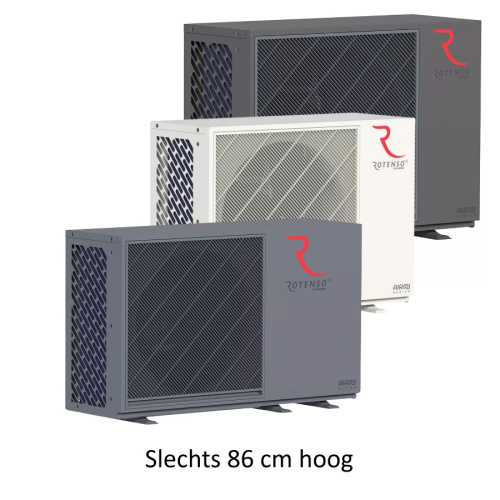 12 kw rotenso airmi monobloc wit grijs of antraciet (subsidie € 3475, )